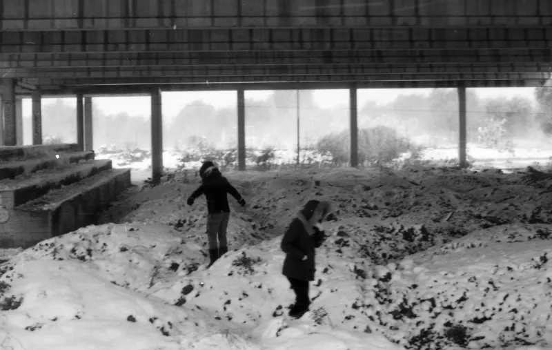 persone nella neve